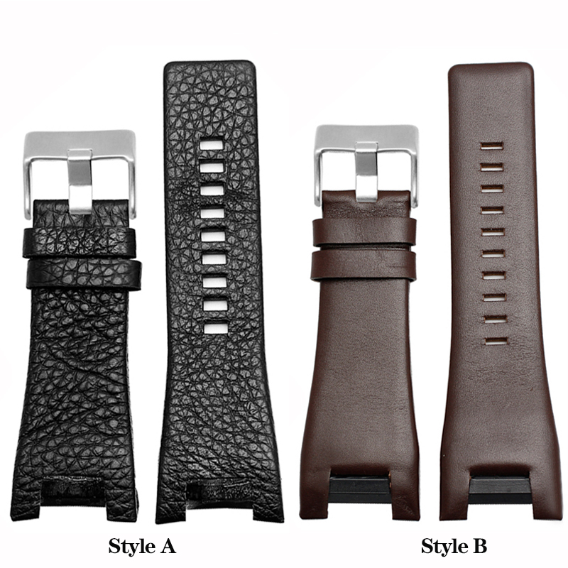 Diesel Watches Smartwatch - Correa de cuero genuino para reloj