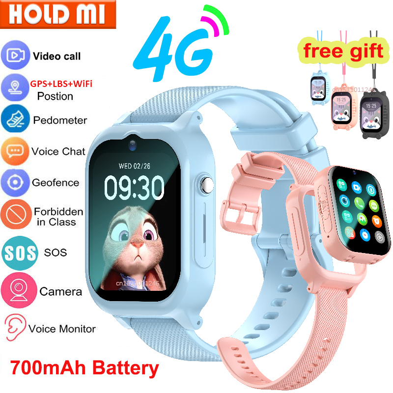 Smartwatch Watches For Kid Girl - Reloj inteligente para niños 4G GPS
