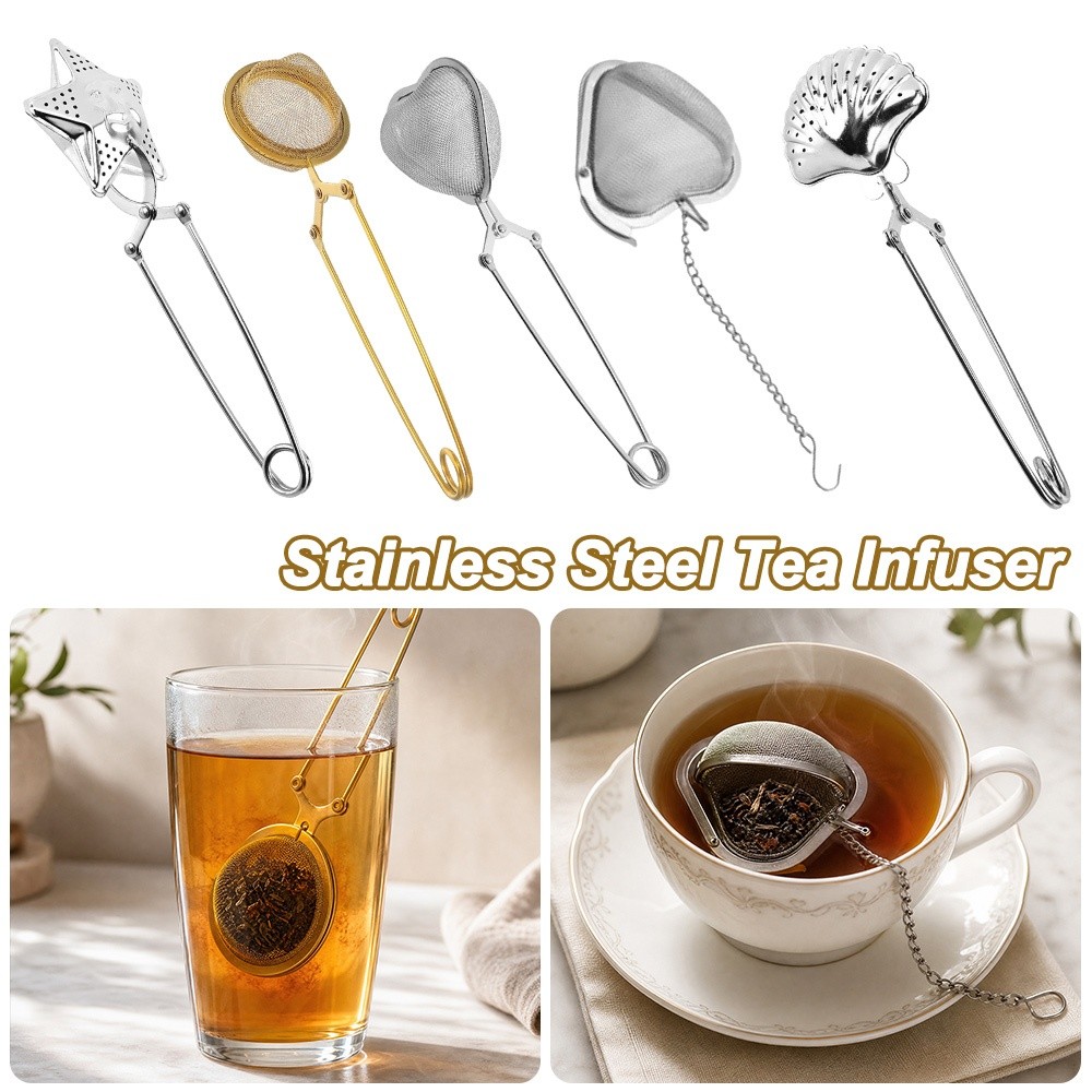Mesh Stainless Strap - Infusor de Té Creativo de Acero