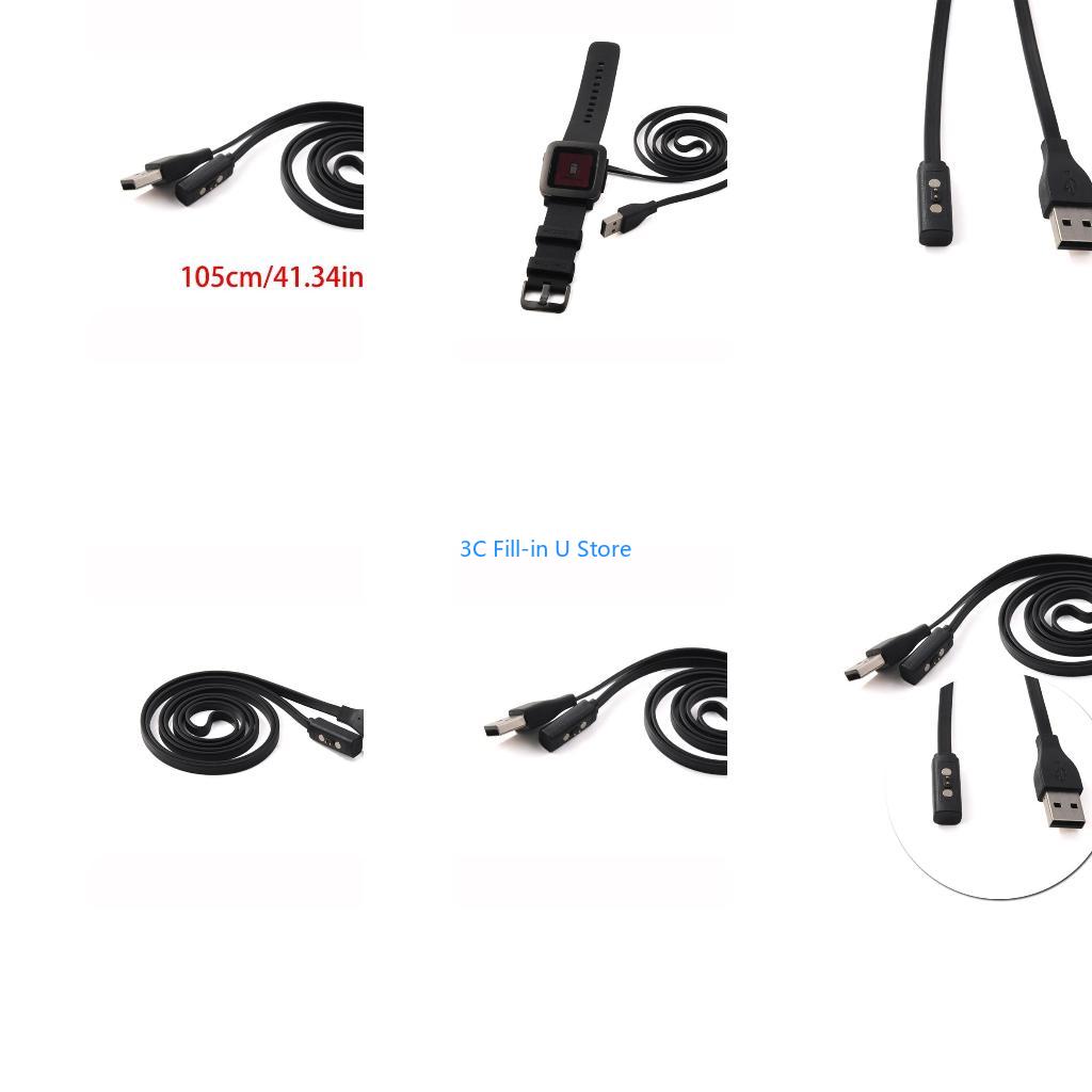 Smartwatch Pebble Watches - Adaptador corriente G8TA, Cable carga rápida,
