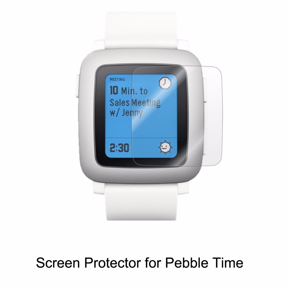 Smartwatch Pebble Watches - Cubierta protectora de pantalla antiarañazos para