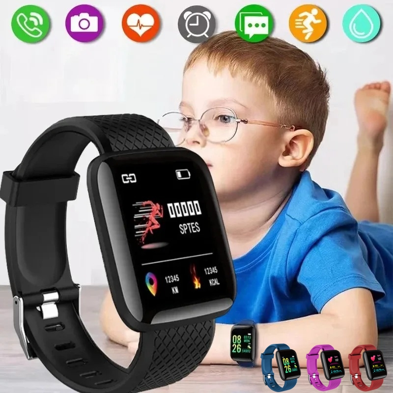 Smartwatch Digital Watches For Kid Boy With Alarm - Reloj inteligente deportivo para niños, reloj