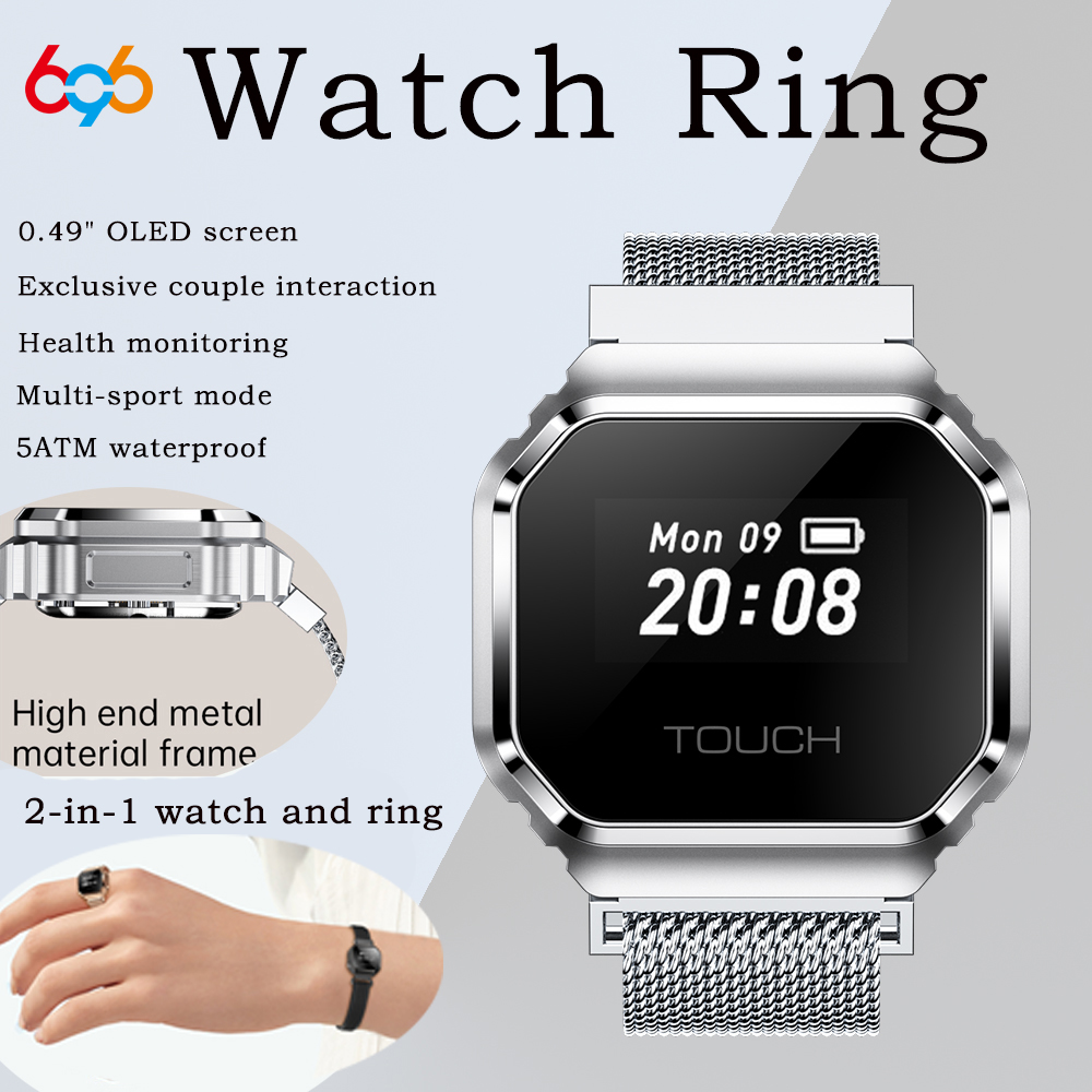 Couple Watches Smartwatch - Nuevo Anillo Inteligente con Pantalla OLED