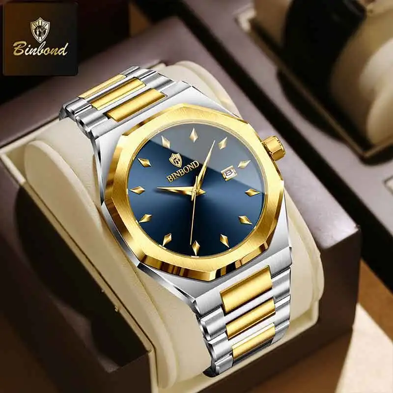 Smartwatch Branded Watches For Men - BINBOND, reloj de cuarzo para hombre