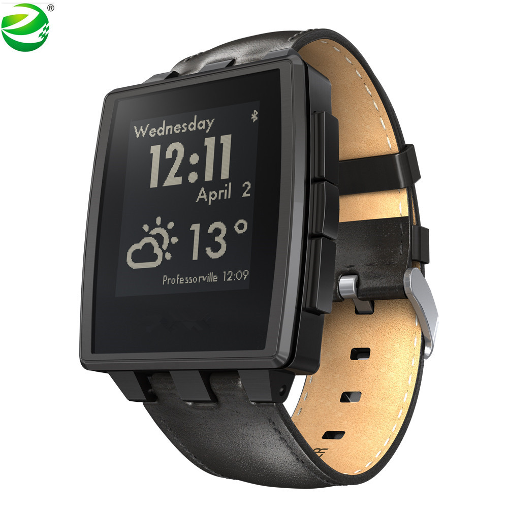 Smartwatch Pebble Watches - ZycBeautiful-reloj inteligente multifunción de acero Pebble,