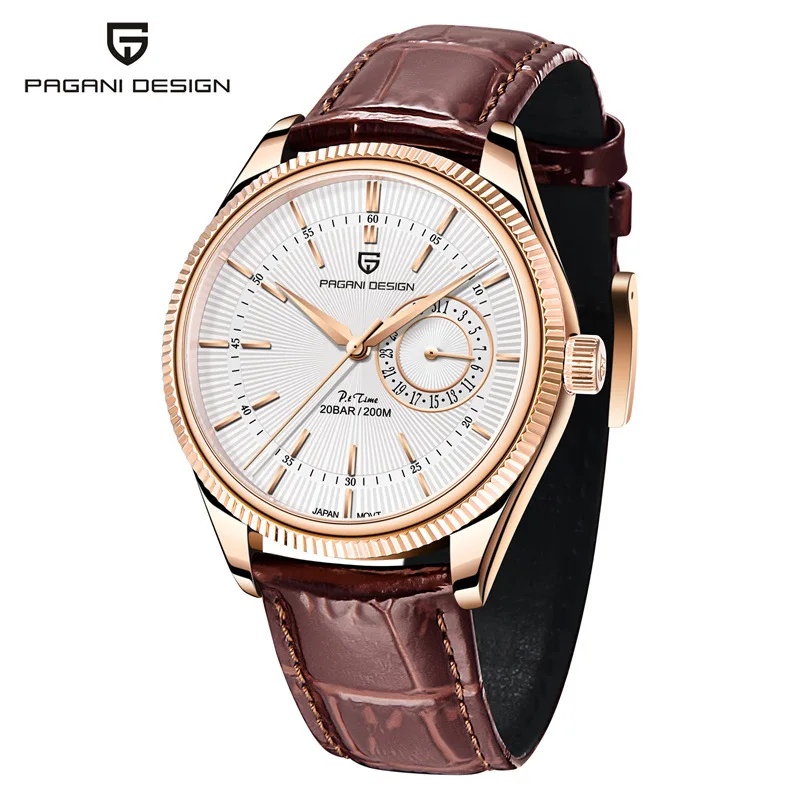 Smartwatch Branded Watches For Men - Reloj de cuarzo PAGANI DESIGN para