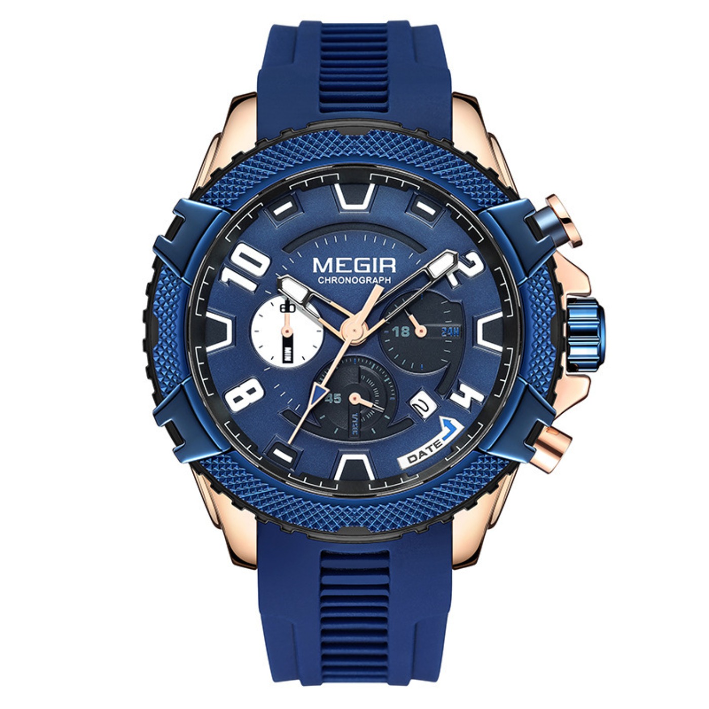 Reloj de Pulsera MEGIR de Cuar - Chronograph Sport Watch reseña y precio