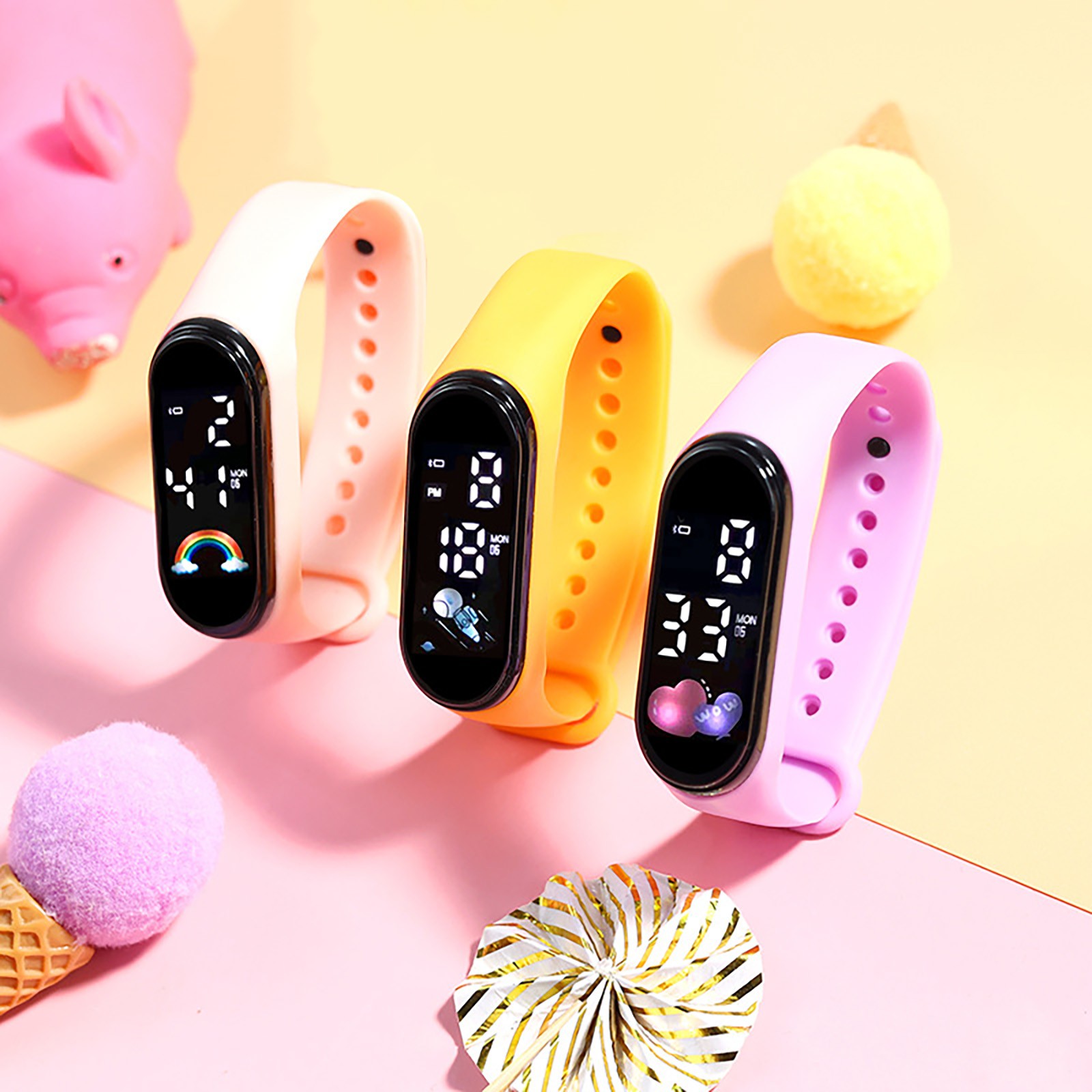 Reloj inteligente Kawaii para  - Smartwatch Watches For Kid Girl reseña y precio