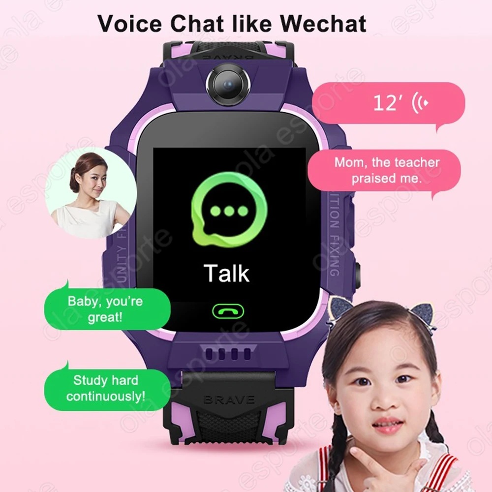 Reloj Inteligente Q12 para Niñ - Smartwatch Digital Watches For Kid Boy With Alarm reseña y precio