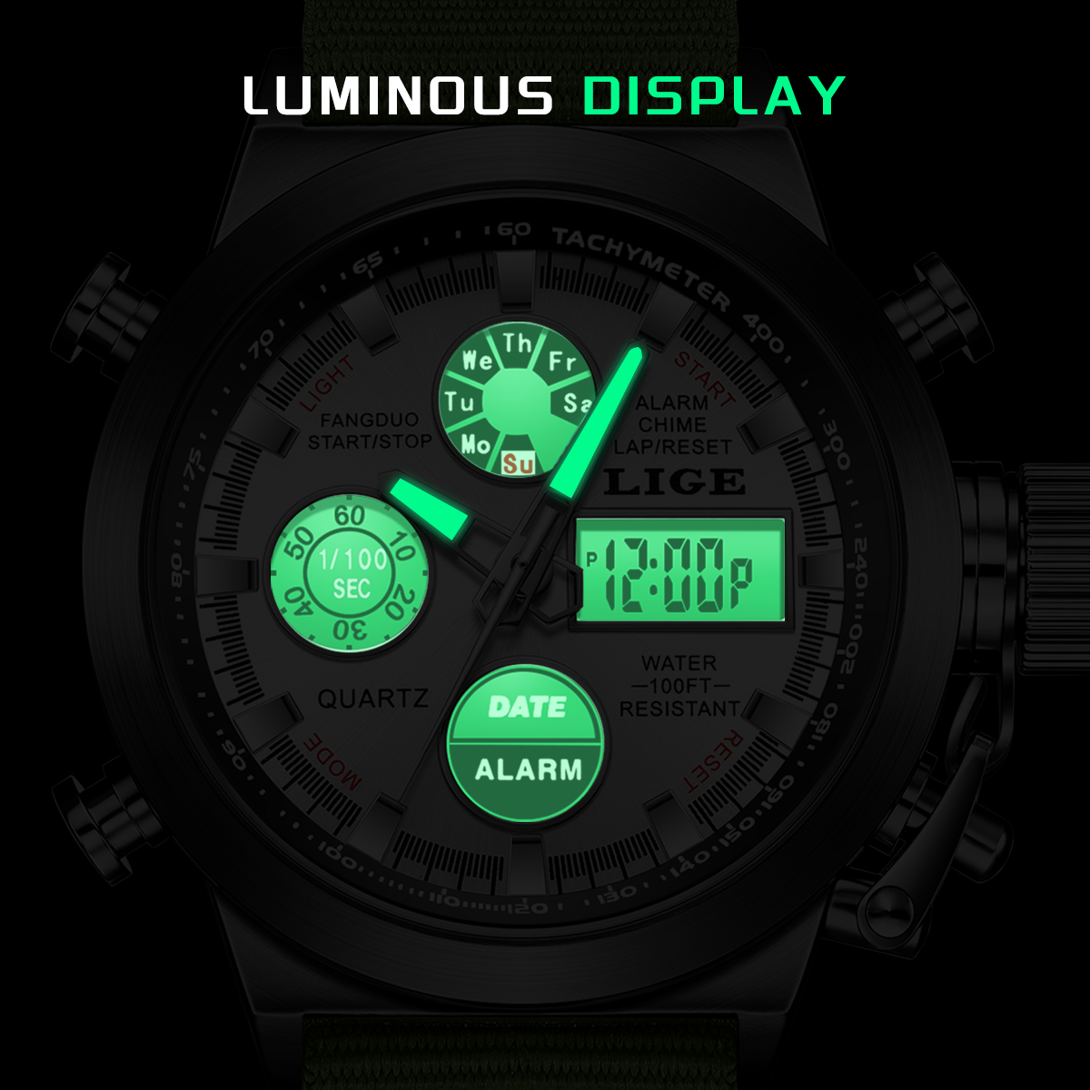Relojes de Diseño de Marca LIG - Smartwatch Branded Watches For Men reseña y precio