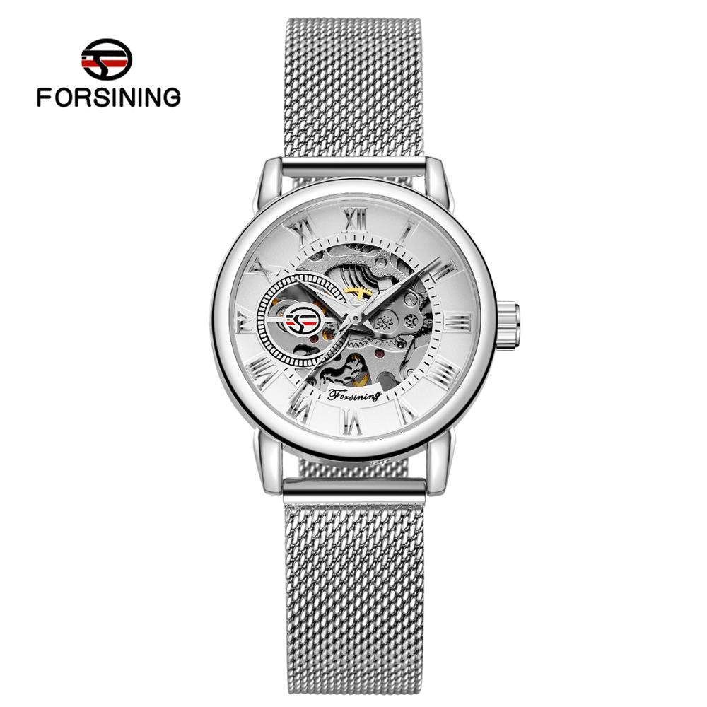 Reloj de Mujer FORSINING, Relo - Mesh Stainless Strap reseña y precio