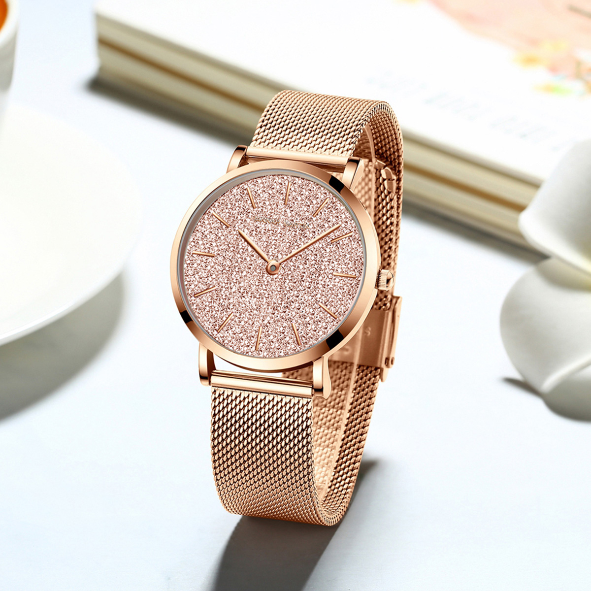Reloj de lujo para mujer Hanna - Mesh Stainless Strap reseña y precio