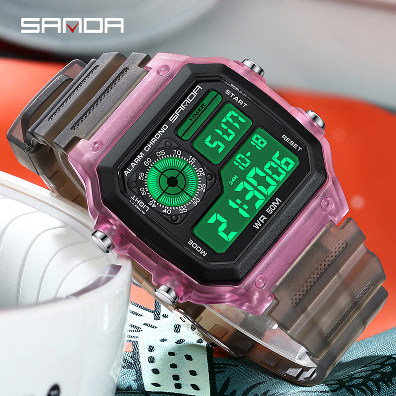 Reloj Deportivo Digital LED de - Chronograph Sport Watch reseña y precio