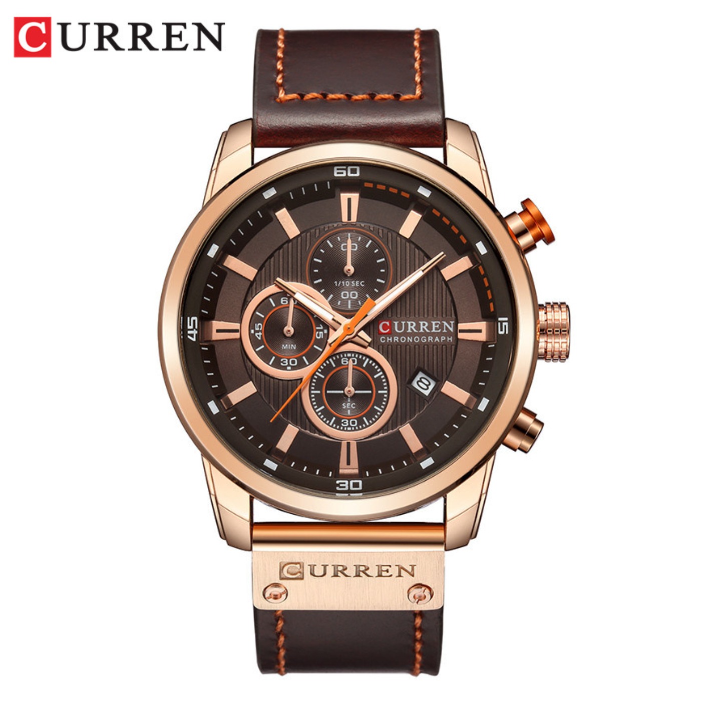 Relojes CURREN de cuarzo para  - Chronograph Sport Watch reseña y precio