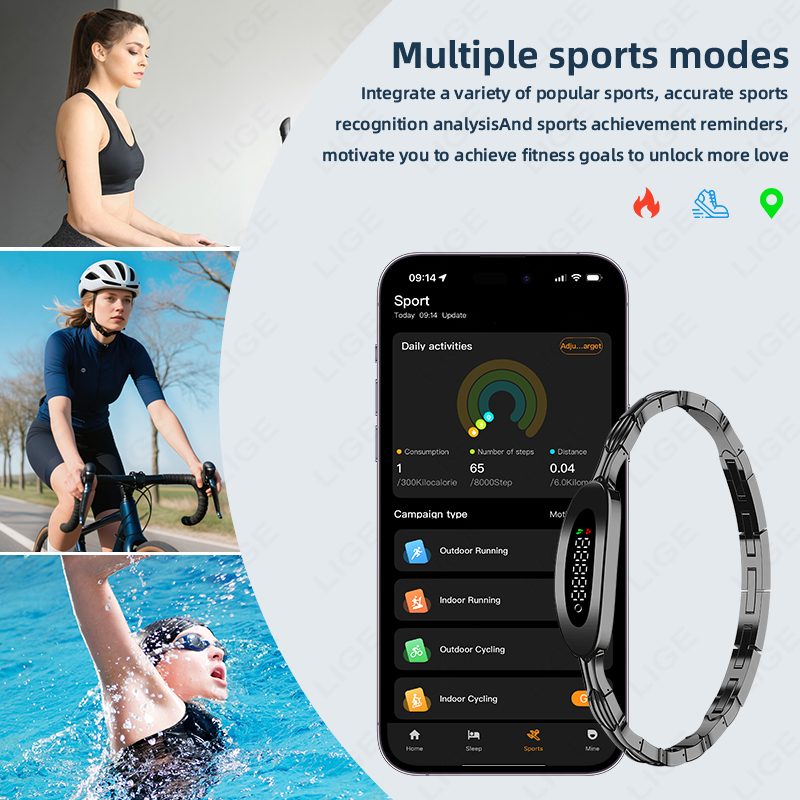 Pulsera Inteligente LIGE para  - Couple Watches Smartwatch reseña y precio