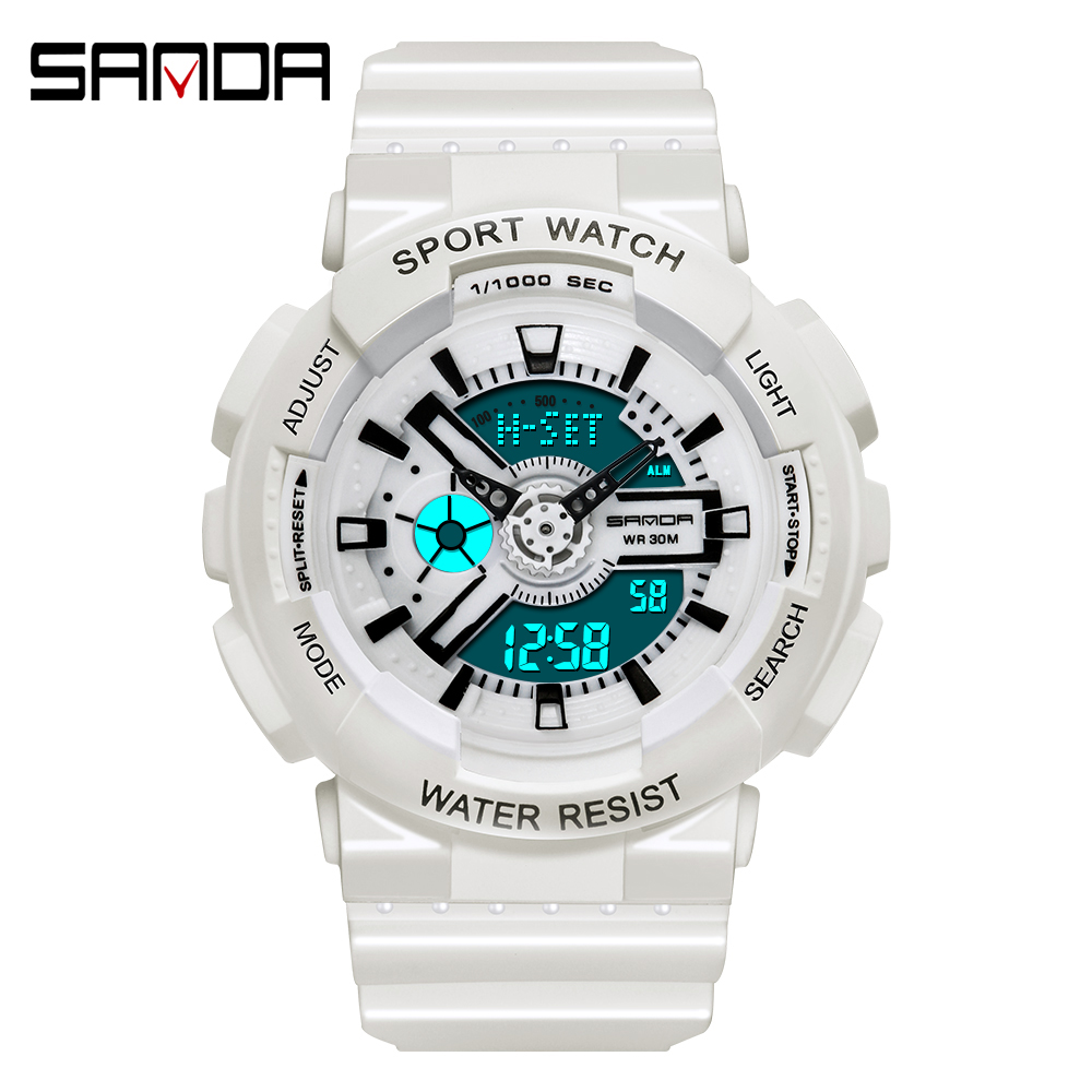 Sanda-reloj Digital para depor - Chronograph Sport Watch reseña y precio