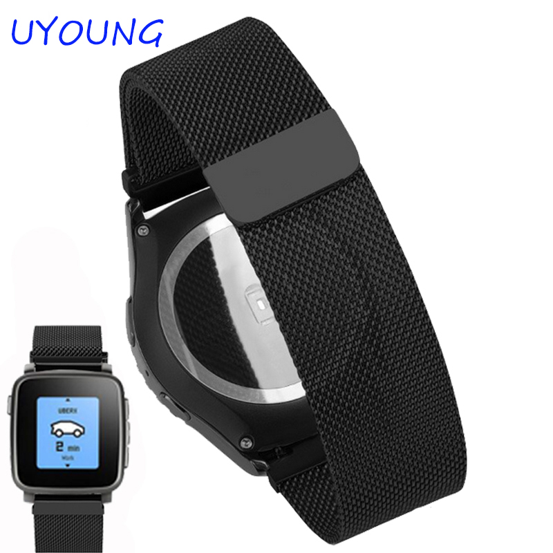 Correa Milanesa para Pebble ti - Smartwatch Pebble Watches reseña y precio