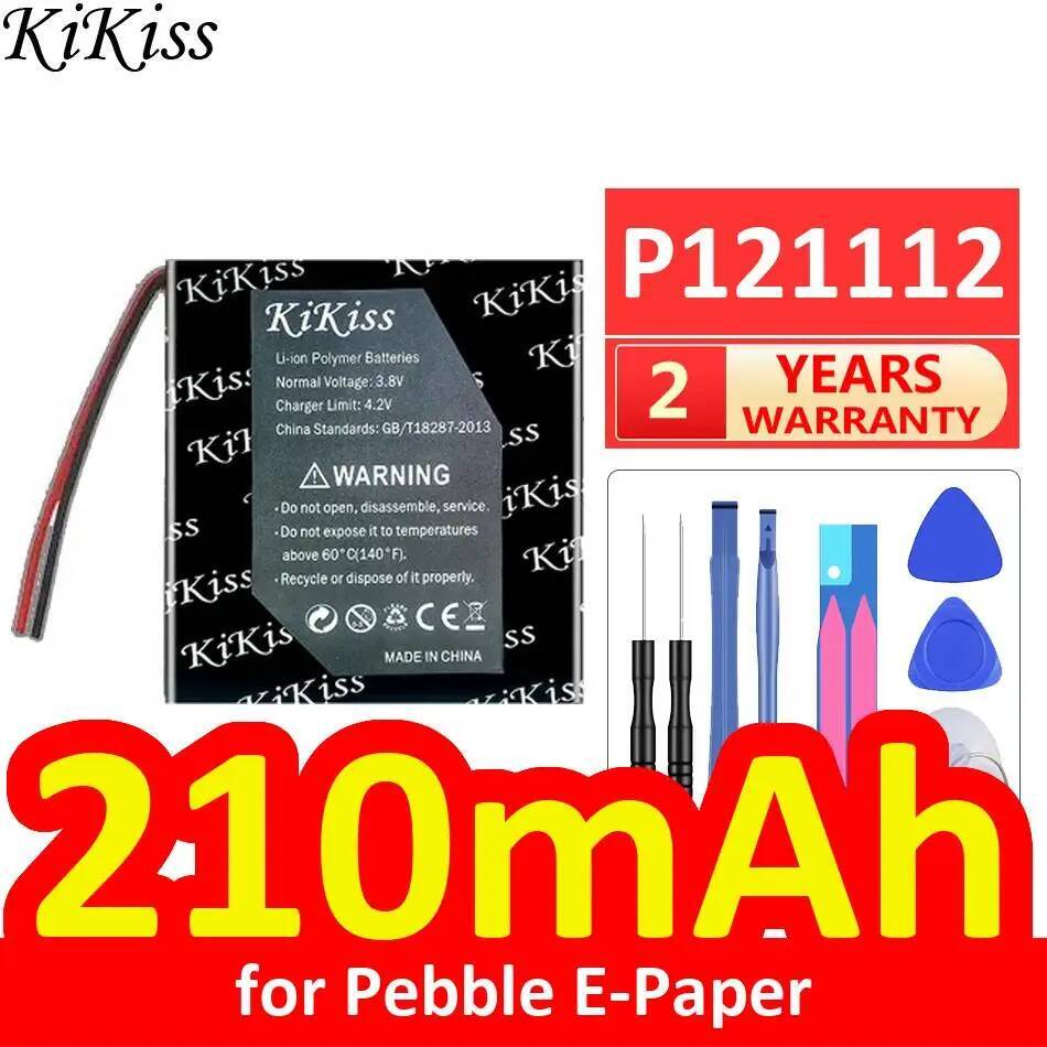 Batería de reloj inteligente P - Smartwatch Pebble Watches reseña y precio