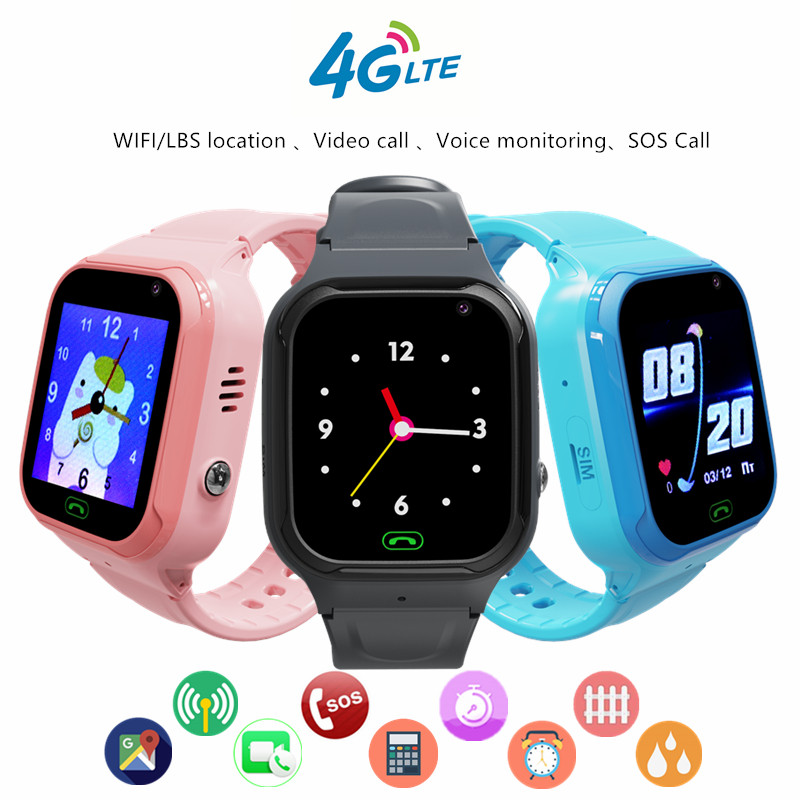 Reloj inteligente 4G para niño - Smartwatch Digital Watches For Kid Boy With Alarm reseña y precio