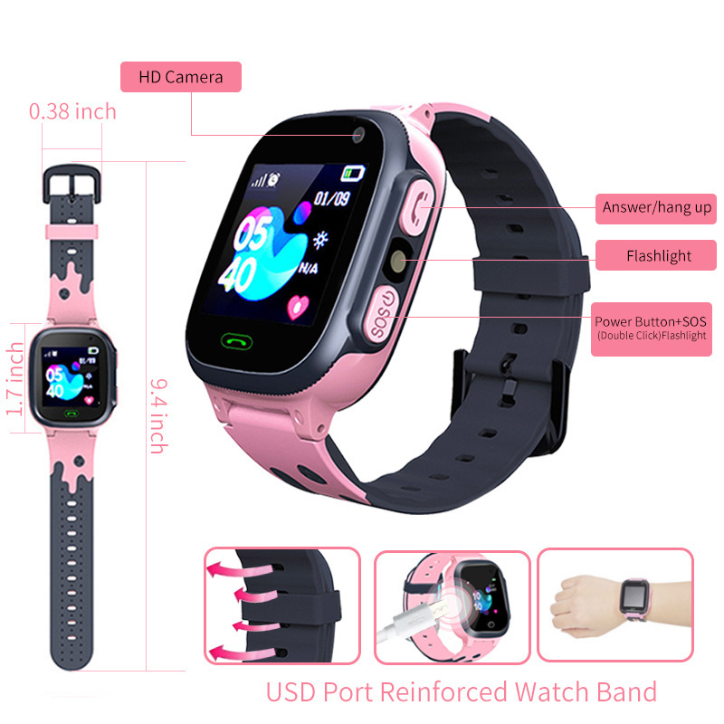 Reloj inteligente para niños,  - Smartwatch Digital Watches For Kid Boy With Alarm reseña y precio