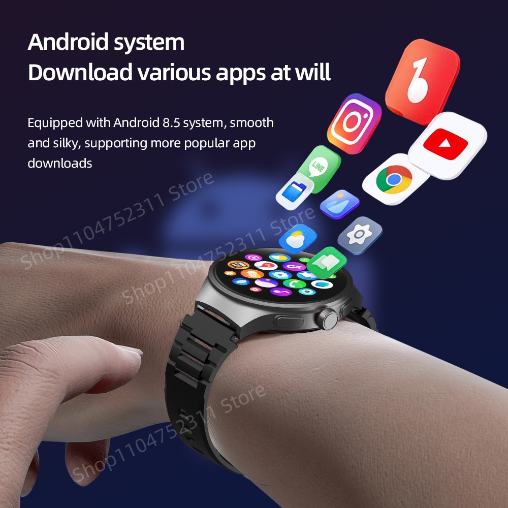 Reloj inteligente 512G VP50 co - Watch Esim reseña y precio