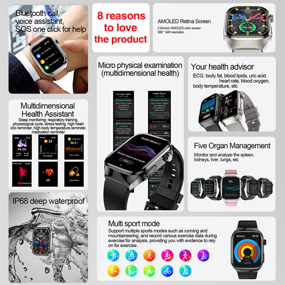 Nuevo Reloj Inteligente 2026 p - Smartwatch Watches With Bluetooth reseña y precio