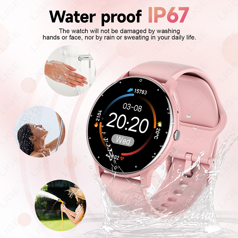 LIGE 2024 nuevo reloj intelige - Smartwatch El reseña y precio