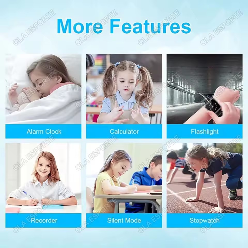 Nuevo reloj inteligente para n - Smartwatch Digital Watches For Kid Boy With Alarm reseña y precio