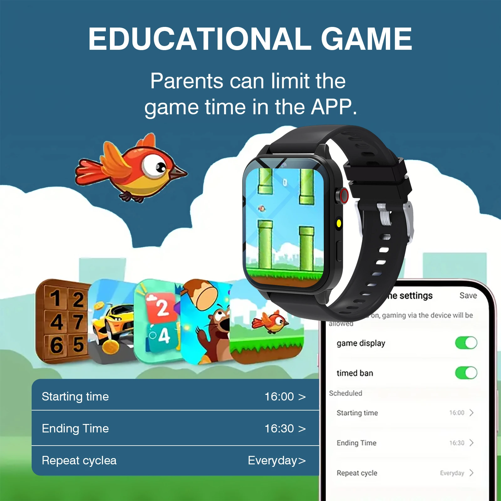 Reloj inteligente para niños,  - Smartwatch Watches For Kid Girl reseña y precio