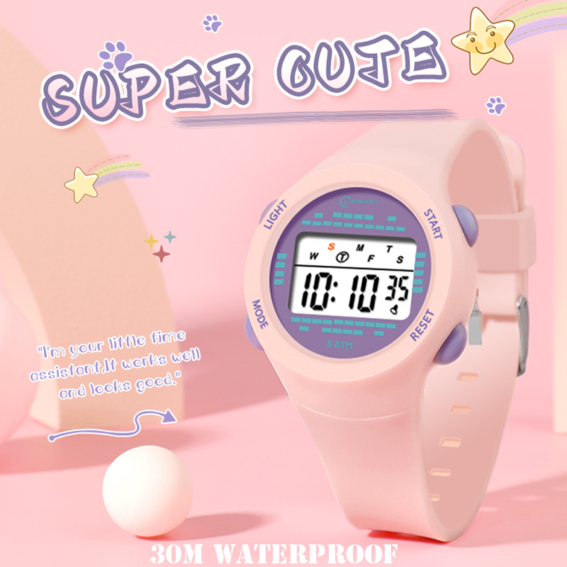 Reloj electrónico para niños,  - Smartwatch Digital Watches For Kid Boy With Alarm reseña y precio