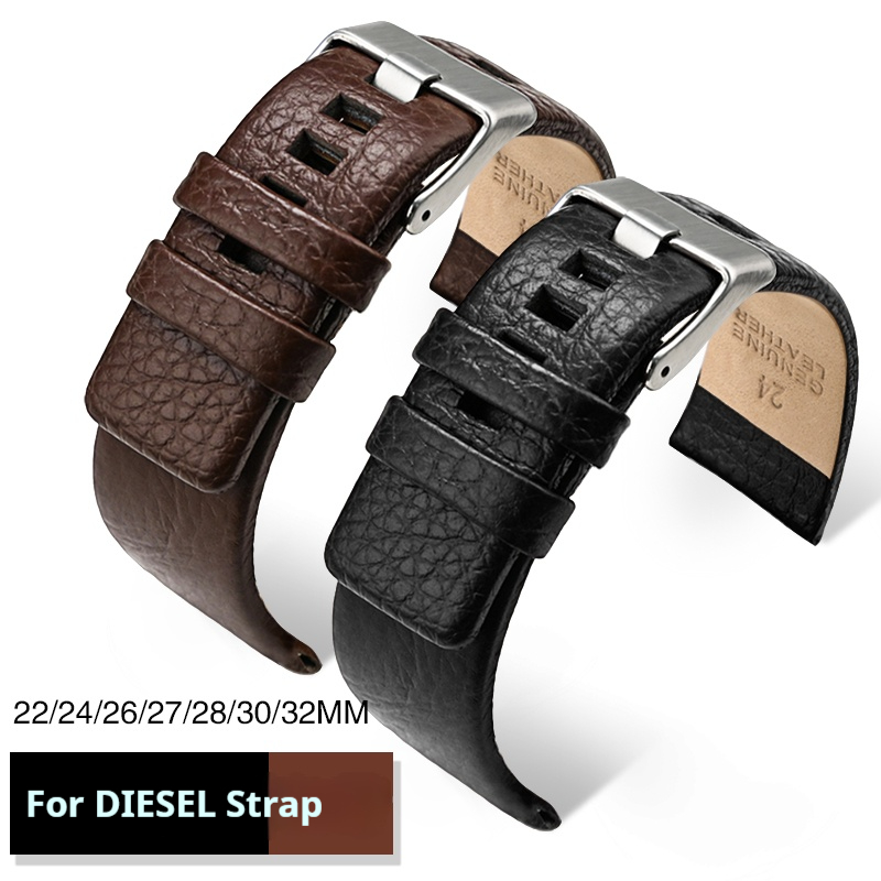 Correa de cuero genuino para r - Diesel Watches Smartwatch reseña y precio