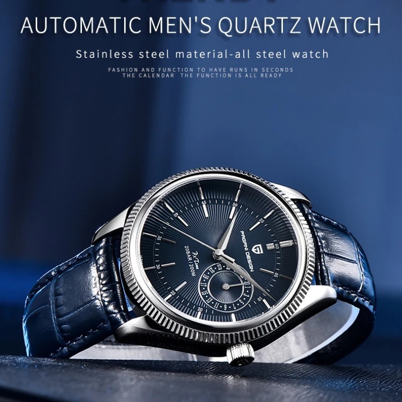 Reloj de cuarzo PAGANI DESIGN  - Smartwatch Branded Watches For Men reseña y precio