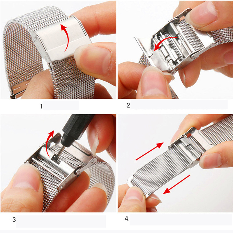 Correa de acero inoxidable de  - Fossil Watches Smartwatch Hybrid reseña y precio