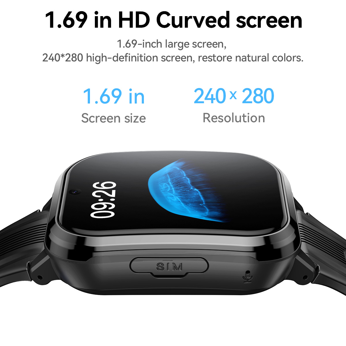 Reloj inteligente HOCO Y108 co - Smartwatch Watches For Kid Girl reseña y precio