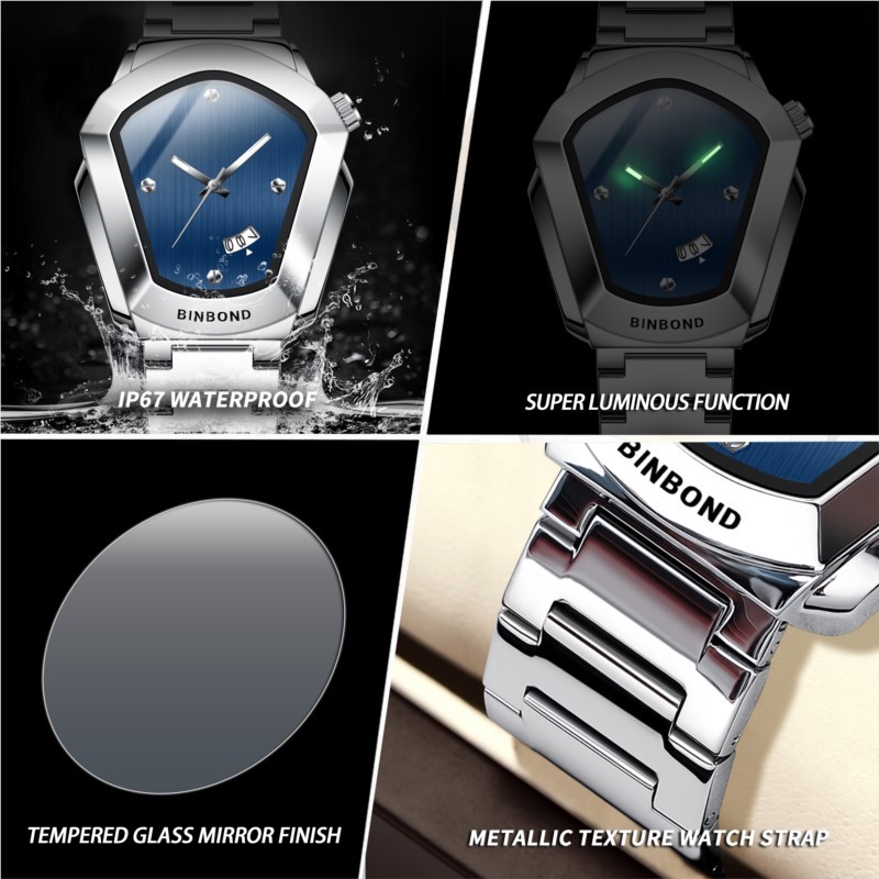 BINBOND Nuevo Reloj de Pulsera - Couple Watches Smartwatch reseña y precio