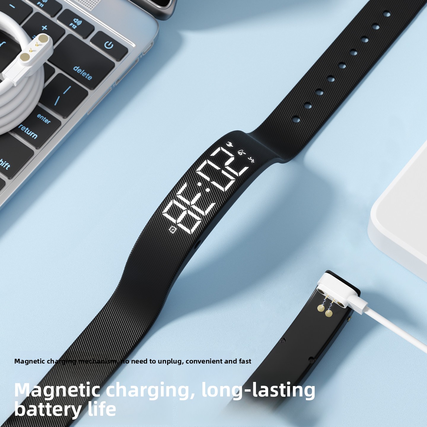 Nuevo Reloj Coreano Simple 202 - Smartwatch Digital Watches For Kid Boy With Alarm reseña y precio